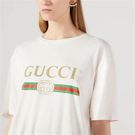 gucci t shirt weiß damen|authentic gucci men tee shirts.